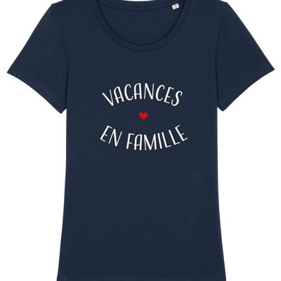 NAVY WOMEN’S FAMILY VACATION TSHIRT