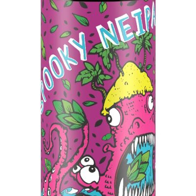 Spooky NEIPA beer - 6.5% alcohol - 44CL can
