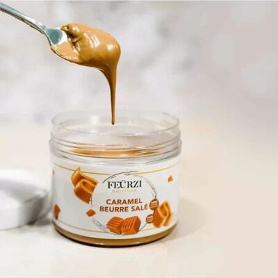 Healthy Salted Butter Caramel Spread 250g without added sugar, without oil. palm, 100% natural