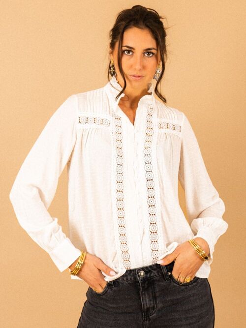 Blouse JANICE Blanche