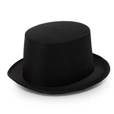 Top Hat Satin Black