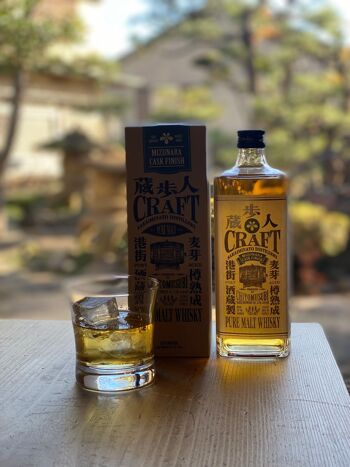 Whisky Chiyomusubi pure malt Mizunara cask finish 2