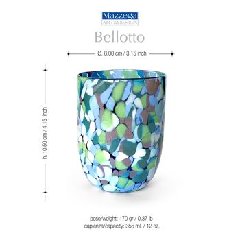 Verres SPECIAL EDITION, en verre de Murano - BELLOTTO 2