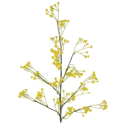 BRANCHE DE FLEUR 66CM JAUNE _66CM, POLY╔STER ST27778