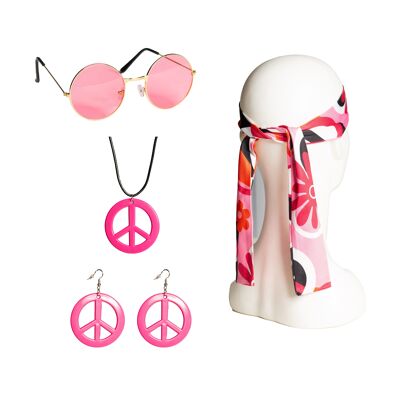 Peace Set - Headband/Glasses/Earrings & Necklace