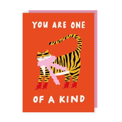 Lot de 6 cartes d'appréciation You Are One Of A Kind