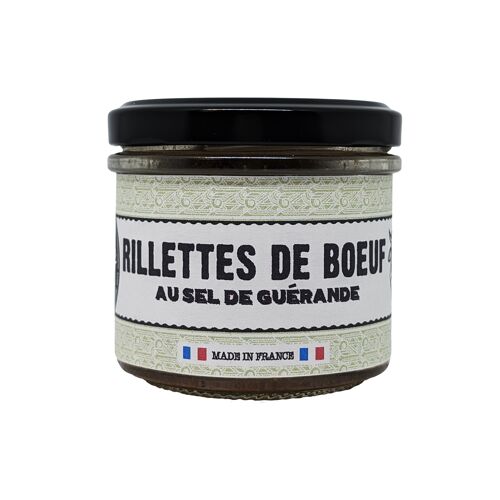 Rillettes de boeuf au sel de Guérande