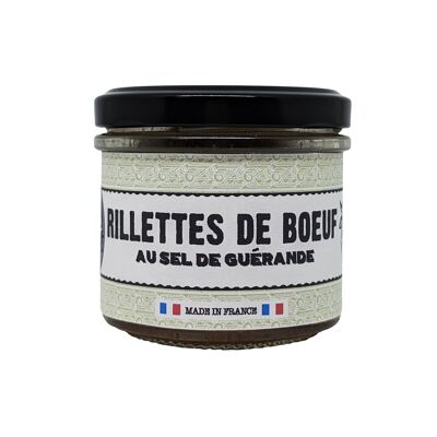 Beef rillettes with Guérande salt