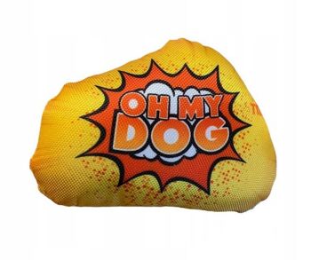 Produits pour animaux de compagnie - Jouets pour chiens pop art jaune et bleu avec couineur 5