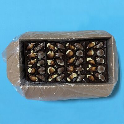 Scatola da 3,5 Kg di cioccolato ai frutti di mare