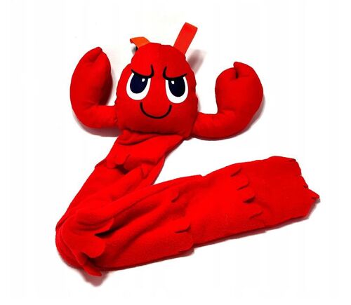 Pet products - dog toys with squeeker red crab