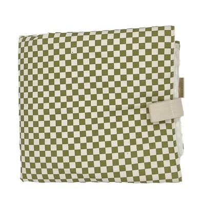 Matelas à Langer de Voyage Damier Olive - ADAM