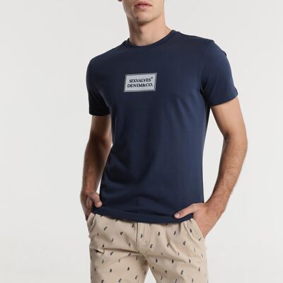 SIX VALVES - T-shirt manches courtes Détail Flock | Confort