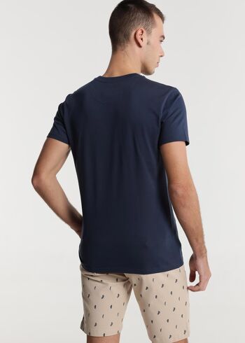 SIX VALVES - T-shirt manches courtes Détail Flock | Confort 3