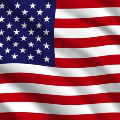 Bandiera nazionale USA 90 x 150 cm - 100% poliestere