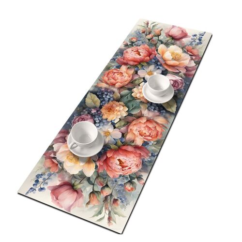 Felicia Table Runner In Felt Bertoni 33 x 95 cm.