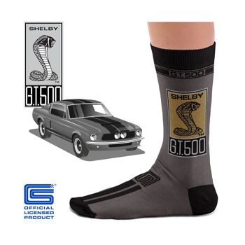 Shelby Mustang GT 500 Chaussettes 2