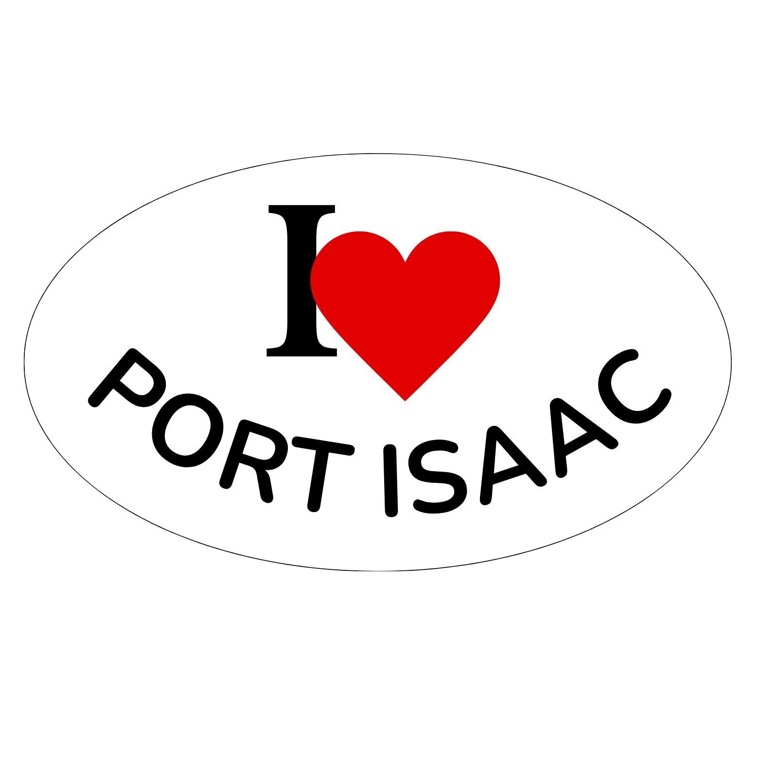 Ich ❤️ Port Isaac Aufkleber