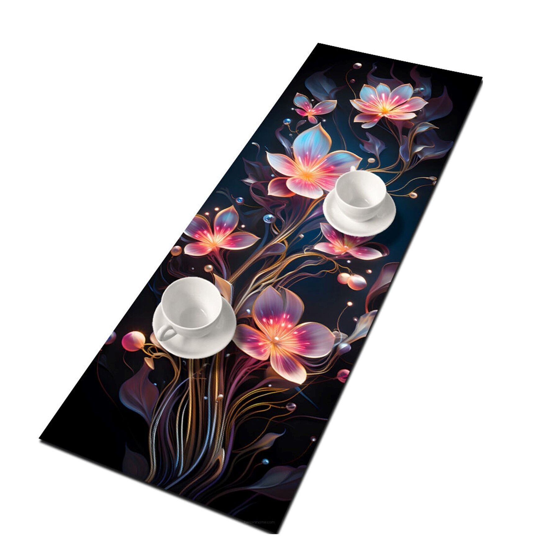 Runner Tavolo Aurora In Feltro Bertoni 33 x 95 cm.