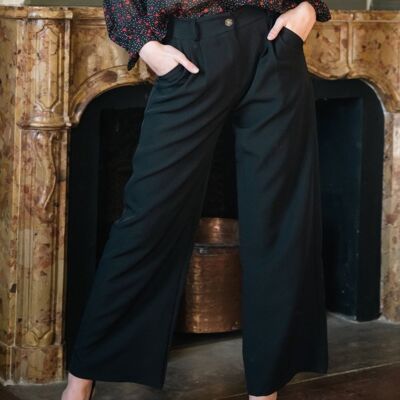 RUDY Black “A Pinces” Trousers