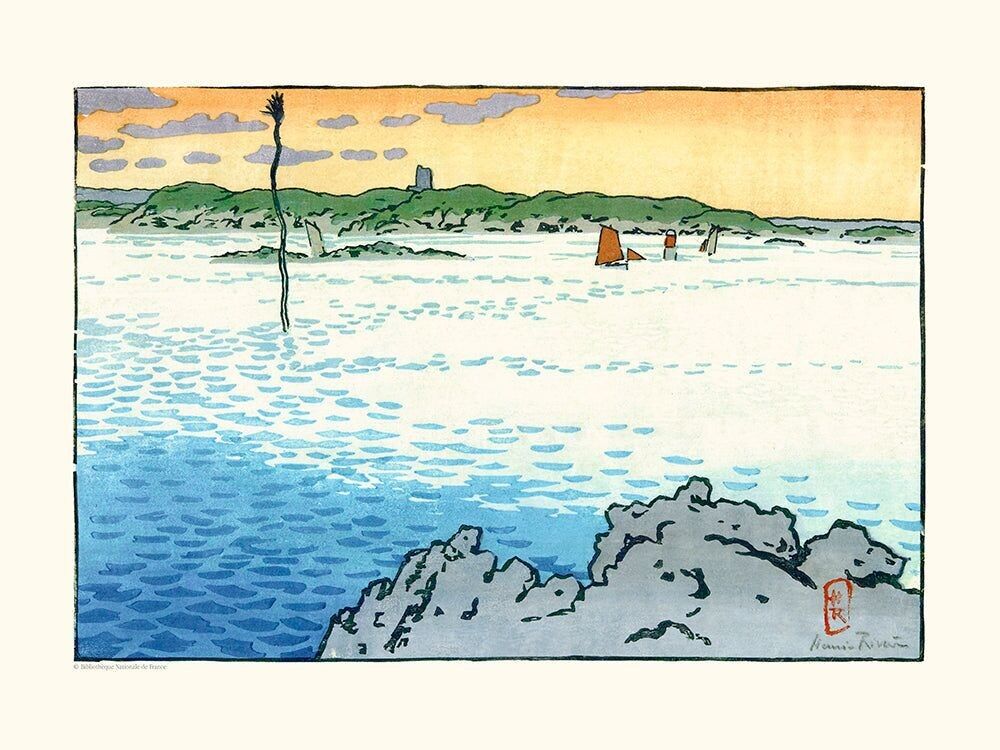 Poster Bretagne - Les Ebihens (St. Briac)