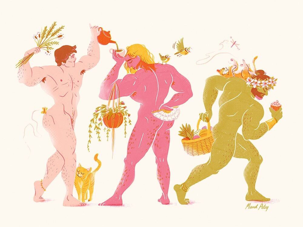 Poster Bellissimi dybuilders