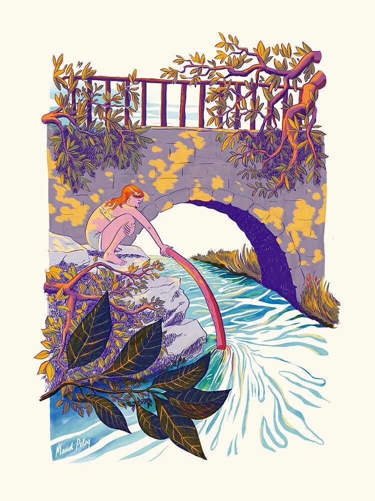 Passeggiata poster a Saint-Yriex