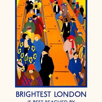 Brightest London is best reached by Underground