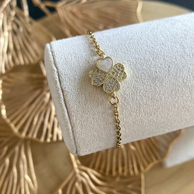 Gold CLOVER bracelet