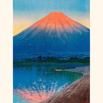 Kawase Hasui, lago Yamanaka - 1931