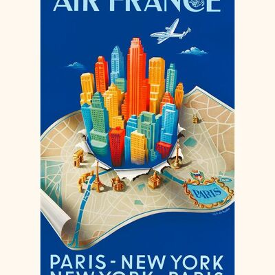 Air France / Paris - New York - Paris A329