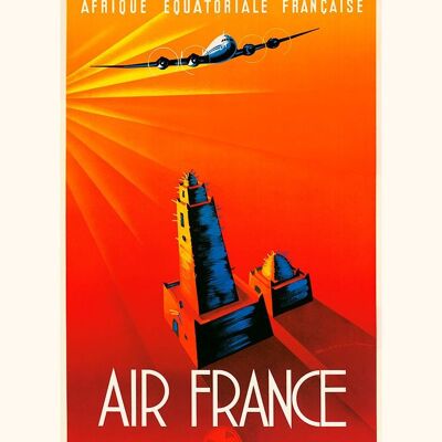 Air France / Western and Equatorial Africa A023