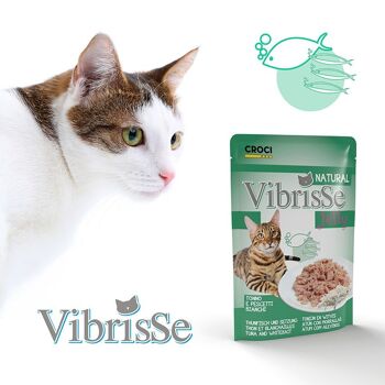 Sachets de nourriture humide en gelée pour chat - Vibrisse Jelly sachet 70g 7