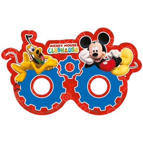 Mickey  6 Masques Assortis