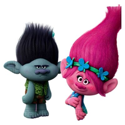 Servilletas Trolls 33x33Cm 20 Piezas