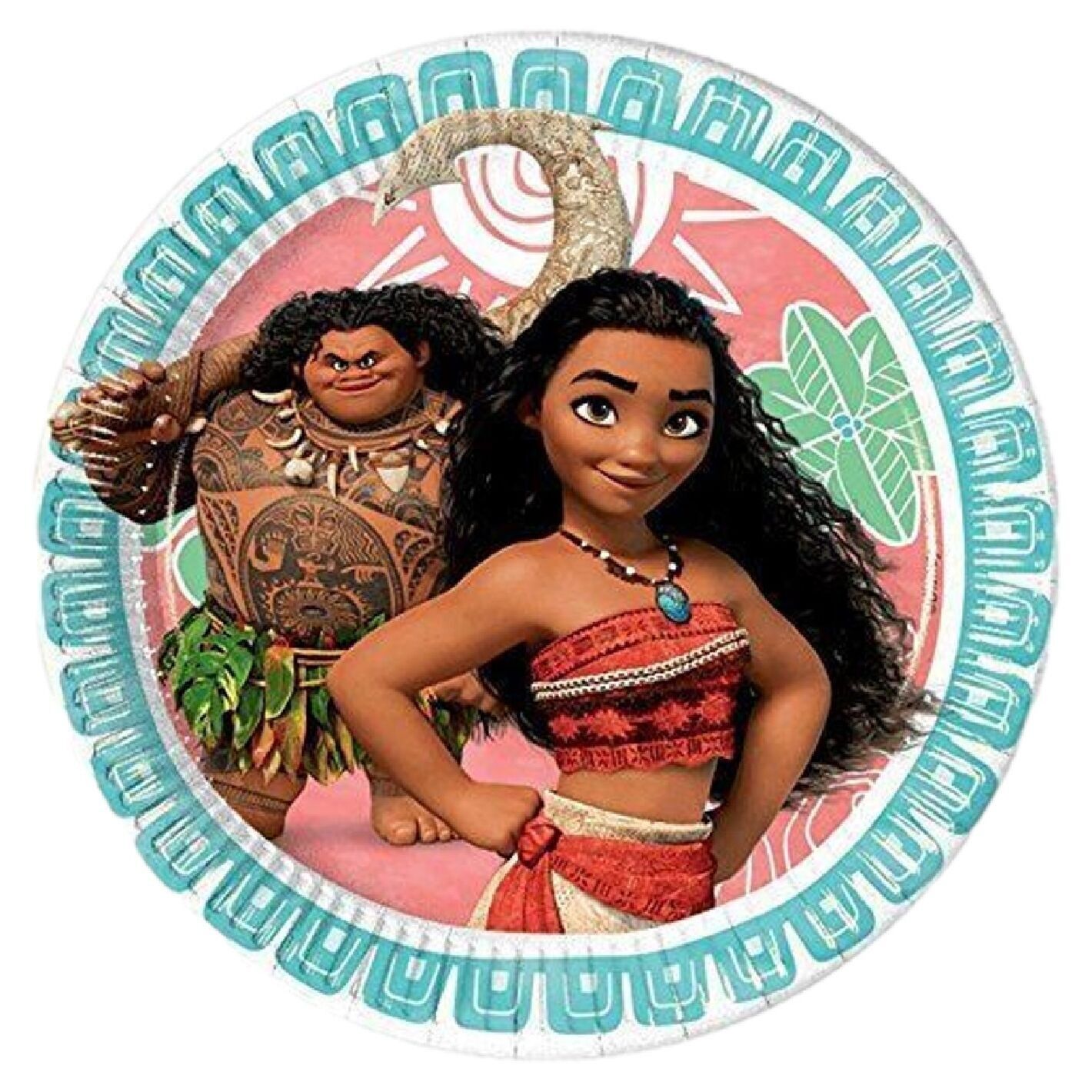 Vaiana 8 Plates 23Cm