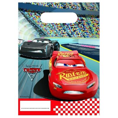 6 Cars 3 Birthday Bag