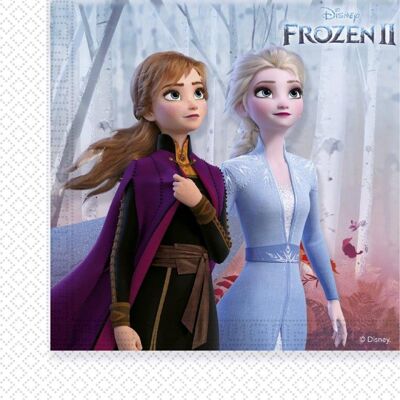 Servilletas Frozen II 33x33Cm 20 Piezas
