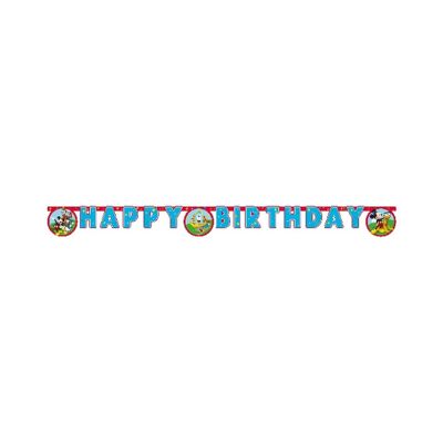 Mickey Rock The House Banderole Happy Birthday