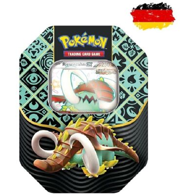 Pokémon KP04.5 Estaño Eisenzahn Ex alemán