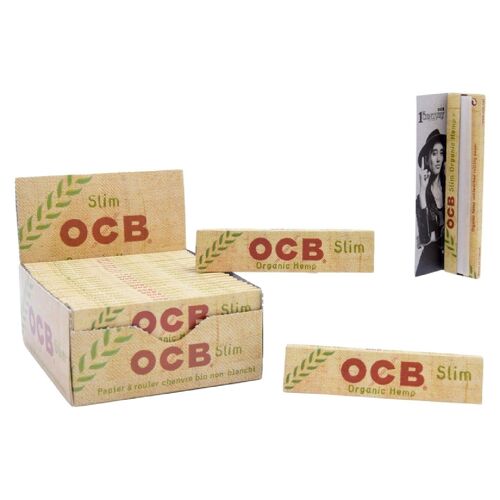 Feuilles OCB Slim Longues Organic Bio