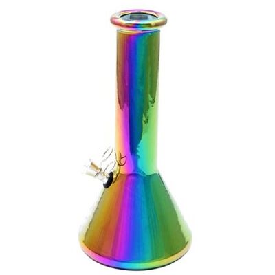 Glasbong 25 cm Regenbogen