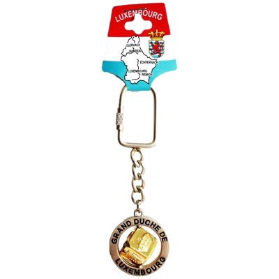 Luxembourg Key Ring Dice 11 Cm