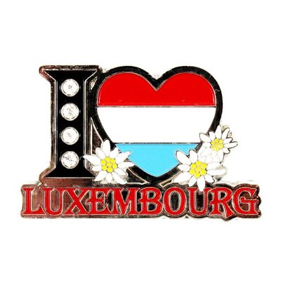 Imán I Love Luxemburgo