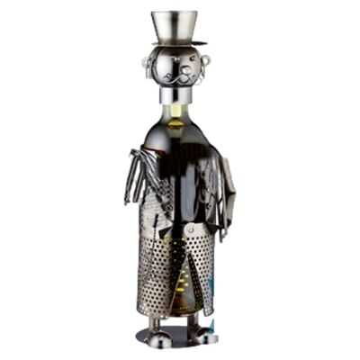 Schornsteinfeger-Flaschenhalter aus Metall, 35 cm