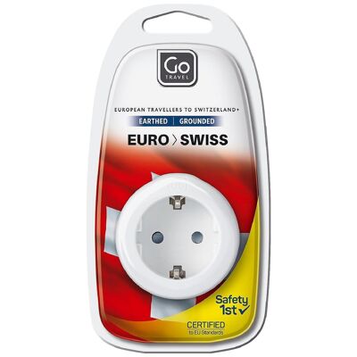 Adaptador de enchufe UE-SUIZA