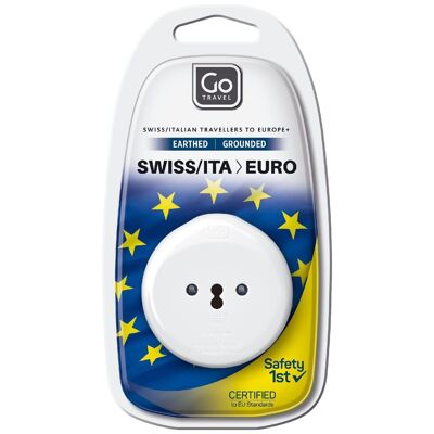 SCHWEIZ/ITALIEN-EU-Steckeradapter