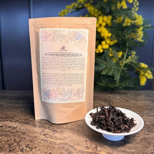 Tè Oolong Wuyi Rock Shan Bai Ji Guan 10 gr