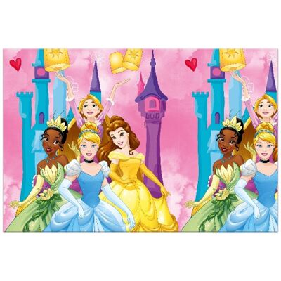 Plastiktischdecke „Prinzessinnen leben deine Geschichte 1“.