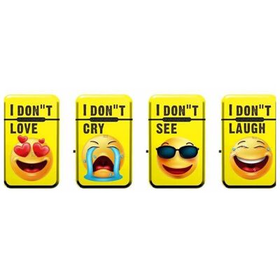 Smiley Fun Double Storm Lighters